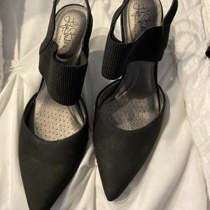 2.5 " elastic arch heels.